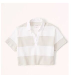 Abercrombie Striped Polo Shirt